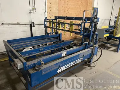 USED PALLET CHIEF PC IV NAILER WITH DELUXE STACKER