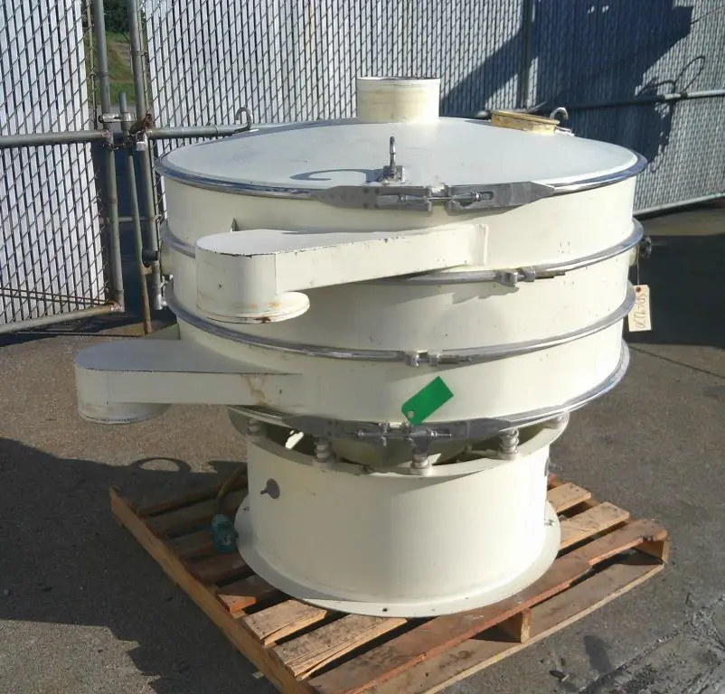SPC9270  Screener and Sifter 48" Sweco circular shaker screener, 2 deck, CS