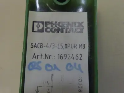 USED PHOENIX CONTACT SACB-4/3-L5,0PUR M8