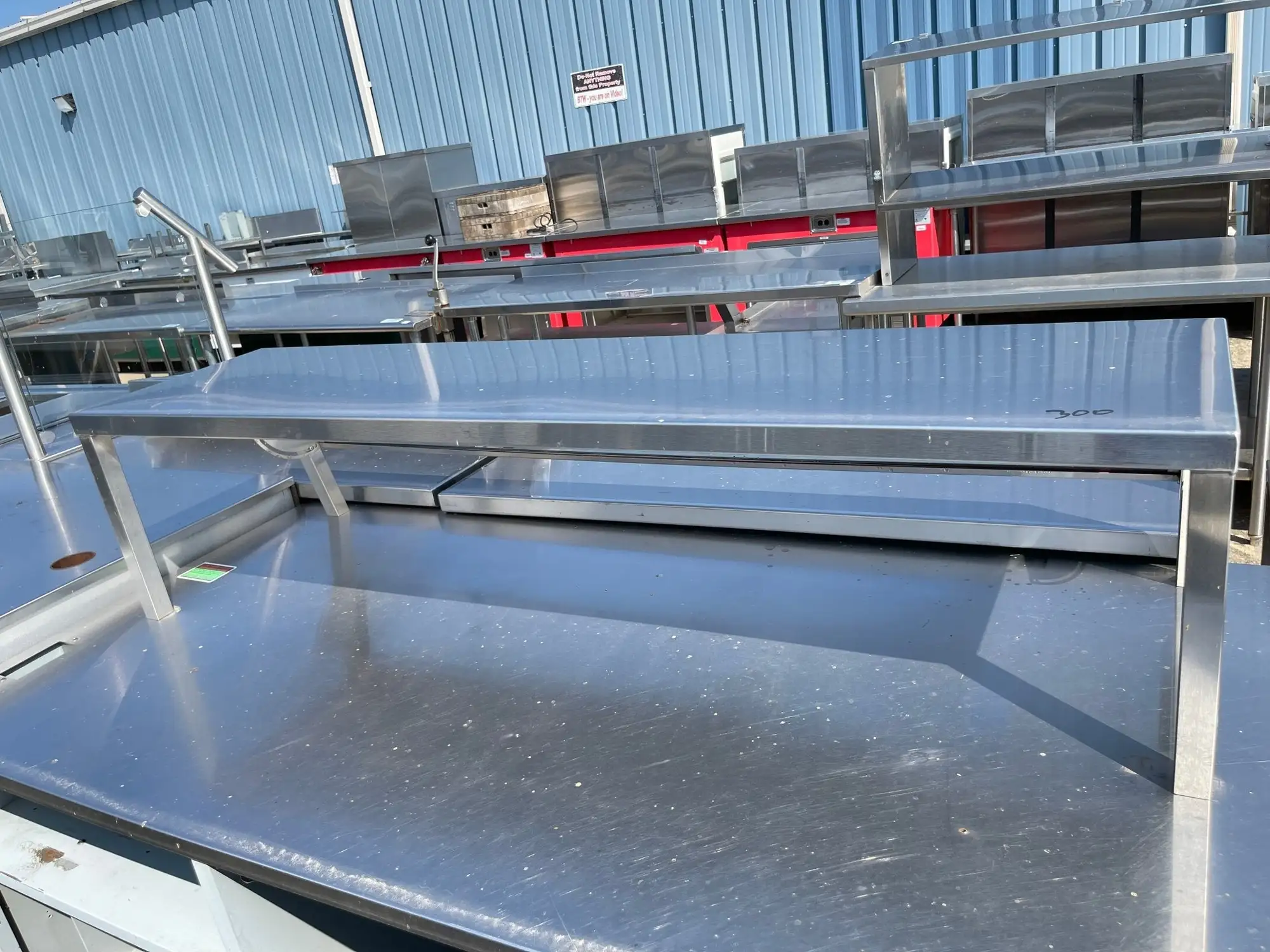 Used Falcon Restaurant Supply Used 60" Stainless Steel Shelf - SS191 Racks/Shelving Illinois US | Falcon Restaurant Supply #1375996