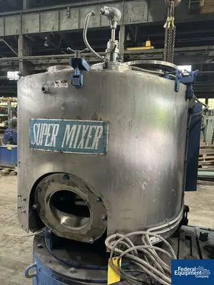 USED Kawata 1,000 Liter Kawata High Intensity Mixer, Model SMV-1000, 170KW