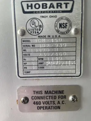 USED HOBART HCM 450