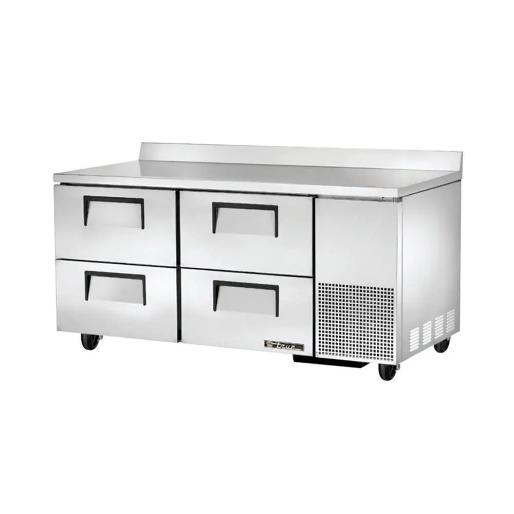 Used True TWT-67D-4-HC Worktop Refrigerators Illinois US | Falcon Restaurant Supply #1374041
