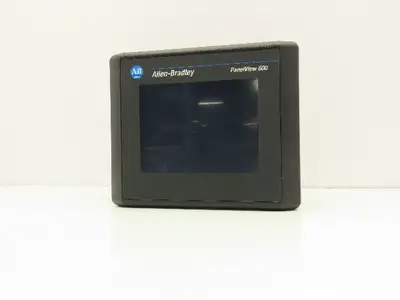 Allen Bradley 2711-T6C15L1 PanelView 600 Touch Screen PLC HMI SER B Frn 4.46