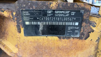 Used 2006 Caterpillar 725 Articulated Dump Trucks Maryland US | Zadoon Equipment #1480759
