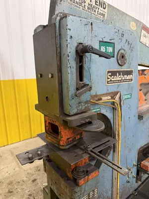 65 TON SCOTCHMAN MODEL #6509 HYDRAULIC IRONWORKER: YOBRO #23962