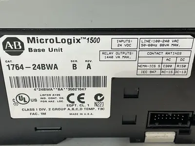 USED ALLEN BRADLEY 1764-24BWA SER B
