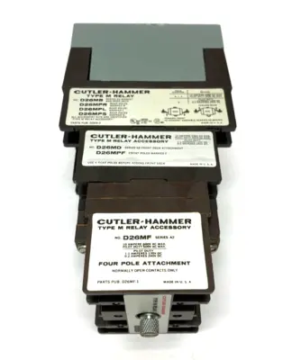 USED CUTLER-HAMMER TYPE M RELAY
