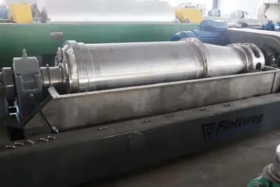 Flottweg Z6E-4/401 decanter centrifuge, 316SS.