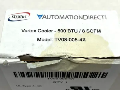 TV08-005-4X | Automation Direct Stratus  Vortex Cooler 500 BTUH 8 SCFM - Open box