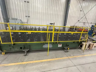 10 & 12 STAND X 2" BRADBURY SIDE BY SIDE U JOINT DRIVE ROLLFORMER: YOBRO #24947