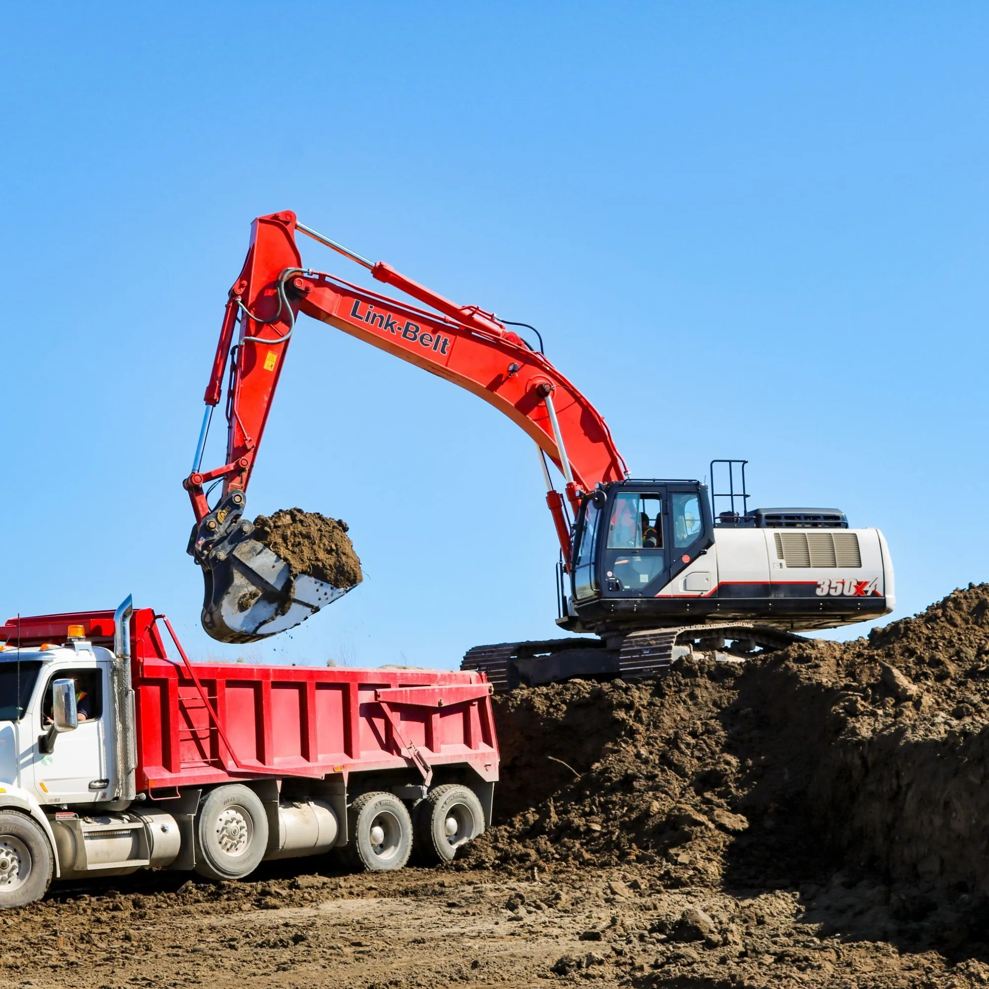 NEW 2026 LINK BELT EXCAVATORS 350X4