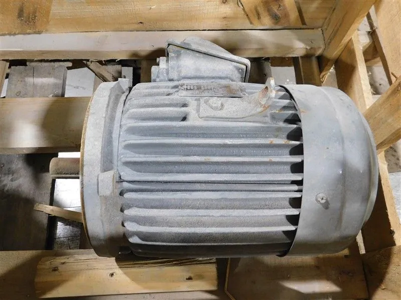 3.7 kW TECO Westinghouse MAX-SE 3-Phase Induction Motor 230/460V 1750 RPM Used