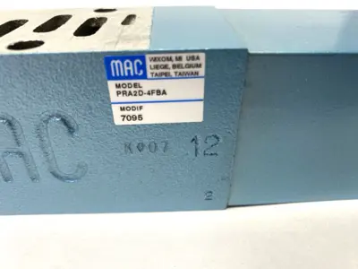 USED MAC VALVES PRA2D-4FBA