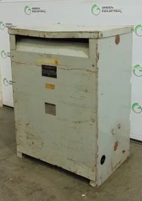 63 KVA Dry Type Isolation Transformer Primary 460 Volt Delta Secondary 460Y/266 Westinghouse 8E748 TESTED