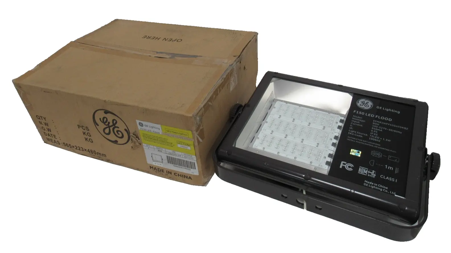 NEW GENERAL ELECTRIC EFMR1WFF43G4TDKBZ LED FLOOD F150 190602