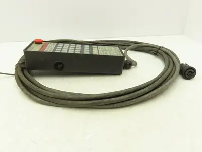 Cincinnati Milacron 3-424-1992A CNC HMI Teach Pendant Operator Control 20' Cord