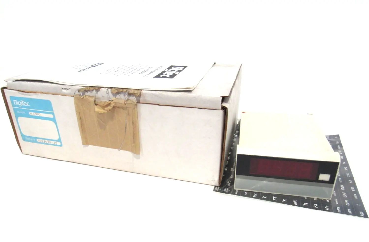 NEW DIGITEC TRANSMETRICS D3320 FLOW METER
