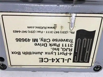 Used RJG INC. J-LX4-CE Injection Molding Parts | Ideal Machinery #664907