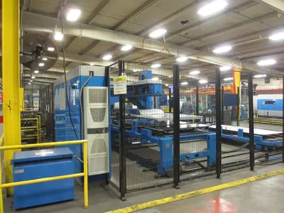 2014 Prima Power Shear Genius SG E6 punch shear combo cell