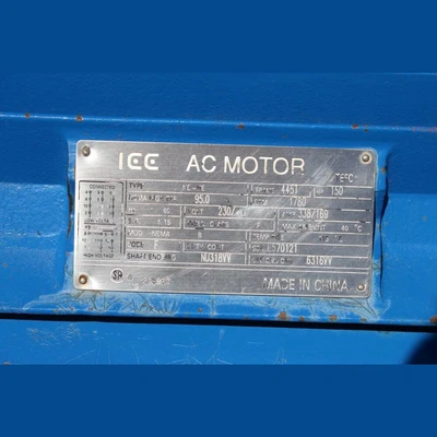 USED 2007 TRIO IMPACT CRUSHER APS4034

150 HP DRIVE MOTOR
MAX FEED 16”