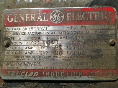 USED GENERAL 5K1505DV1