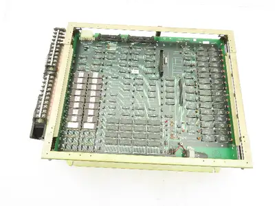 Yaskawa JANCD-MMOIC-02 Circuit Board Drives W/PLC Chassis