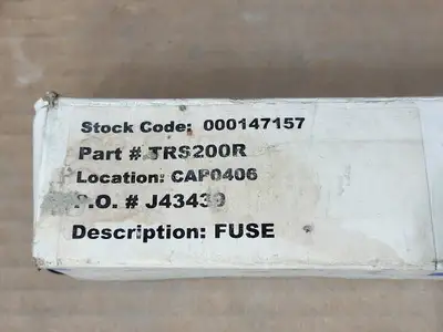 Used FERRAZ SHAWMUT TRS200R Misc Electrical & Power Parts British Columbia CA | Lenmark #1439045