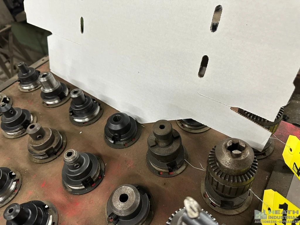 Used _UNKNOWN_ (6) CAT 40 TOOL HOLDERS CAT Holders Illinois US | Heath Industrial Auction Services #1419946