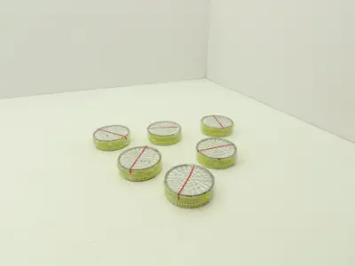 3M 7253 Respirator Cartridge Filter Organic Vapor/Acid Gas  Lot of 6