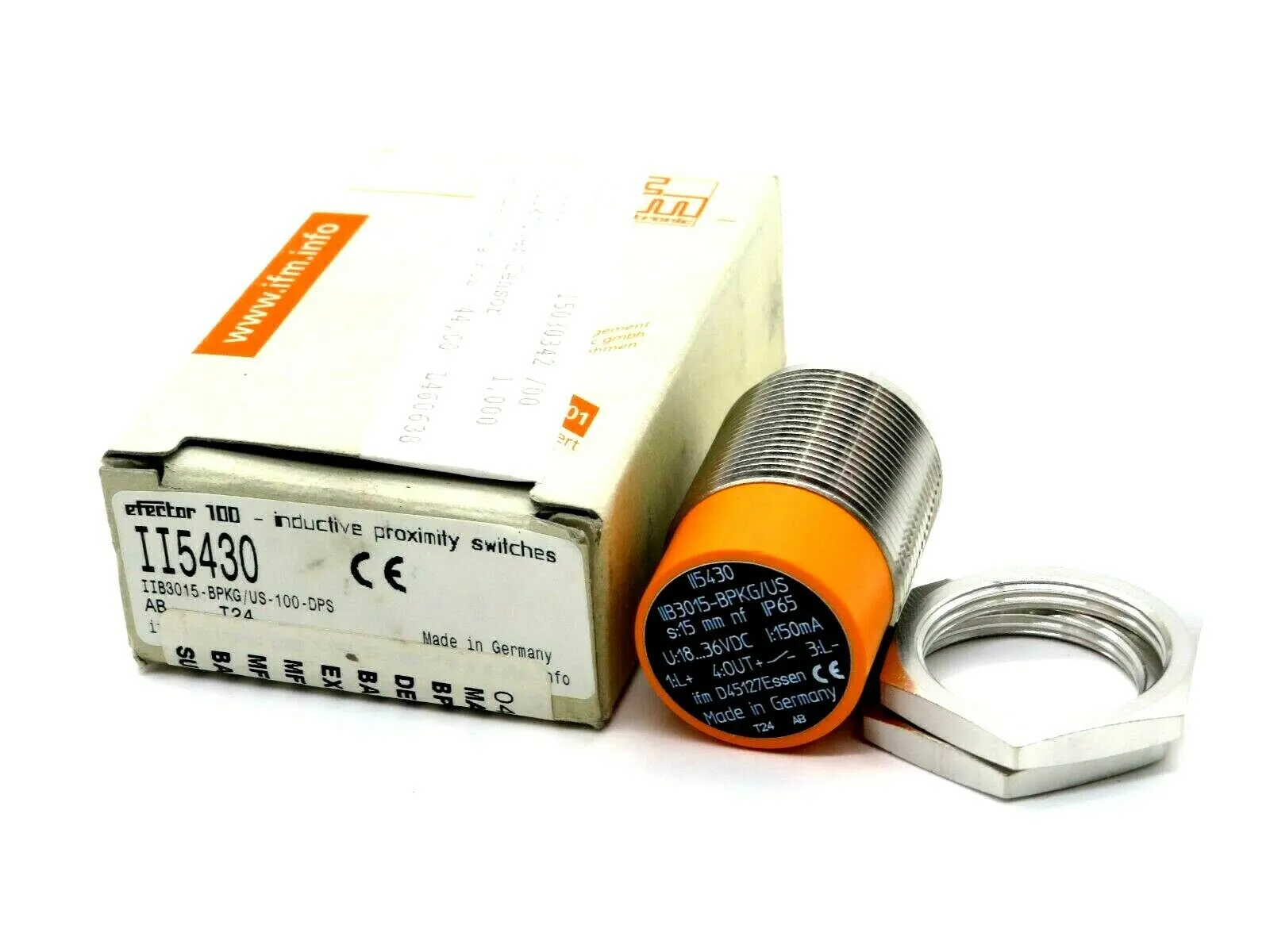 NEW IFM EFECTOR II5430 INDUCTIVE PROXIMITY SWITCHE