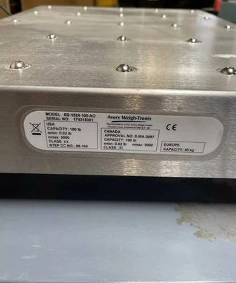 USED Avery Weigh-Tronix ZM510
