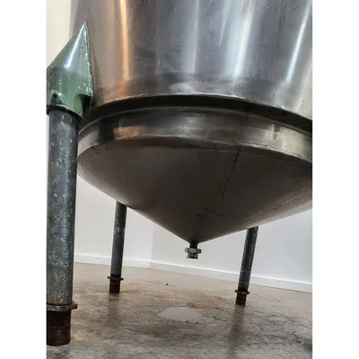 Used 300 Gallon Stainless Steel Liquid Strainer Basket Tank