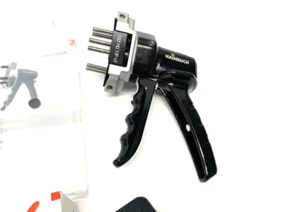 USED HAINBUCH MAN. CHANGING FIXTURE SIZE 40 SE, MQ TOP 40 W/ FIXTURE HOLDER