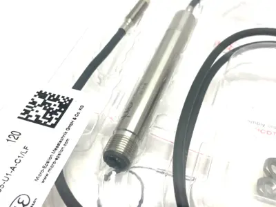 NEW MICRO-EPSILON EDDYNCDT INDUCTIVE MEASURING DISPLACEMENT SENSOR