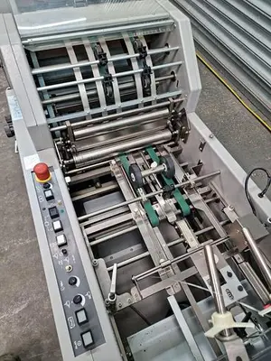 USED HORIZON STITCHER/FOLDER (SPF-11) & TRIMMER (FC-11) COLLATOR (MC-80)