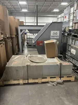 Used 2023 SHRED TECH ST-75 ES Dual Rotor or Single Rotor Shredders Pennsylvania US | Global Equipment International, LLC #1358227
