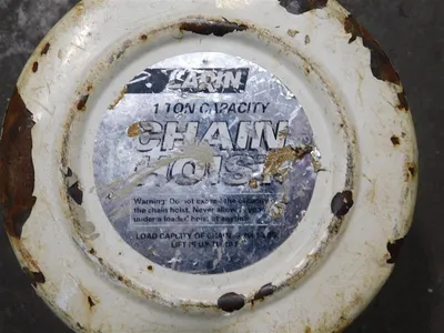Larin CH-1 Chain Hoist 1 Ton Capacity Used