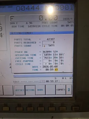 2006 TOYODA AWEA BM1200 CNC Vertical Machining Centers | Silverlight CNC, Inc (9)