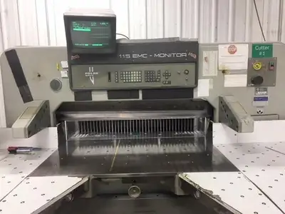 Polar 115 EMC-MON 45 Inch Programmable Paper Cutter