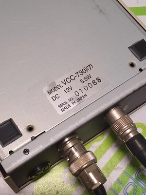 CCD COLOR CAMERA VCC-730i WITH VCC-250AEBT