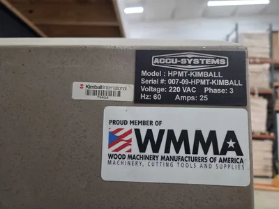 HPMT | Accu-Systems | Mortisers & Tenoners