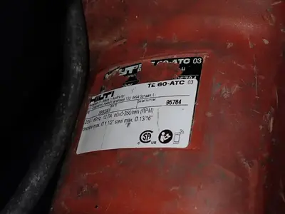 USED HILTI TE 60ATC