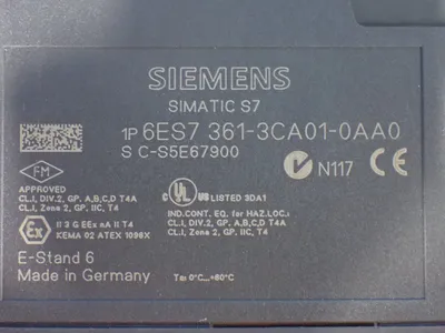 Used SIEMENS 6ES7 3613CA010AA0 PLC Expansion Units Ohio US | HGR 24 #1129883
