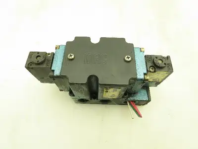 MAC 6521B-211-PM-111DA Pneumatic Double Solenoid Valve 4/2-Pos 120V w/Sub-Base