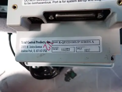 USED TOTAL CONTROL PRODUCTS INC RQPJ2D100S2P SERIES A
