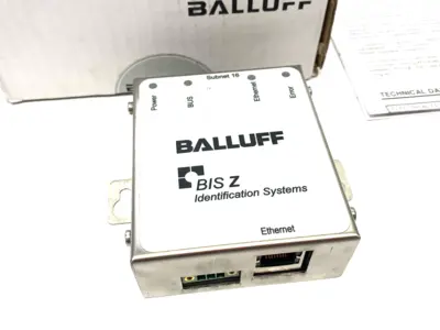 New | in-Stock Balluff HF Communication Module, (13.56 MHz) Ethernet BIS Z-GW-001-TCP PLC Input & Output Michigan US | Maverick Industrial Sales #1401932