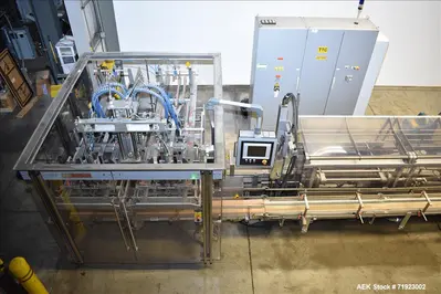 Used BOSCH TTF Cartoner Trisealer - Triseal Carton Former Illinois US | Aaron Equipment #86999