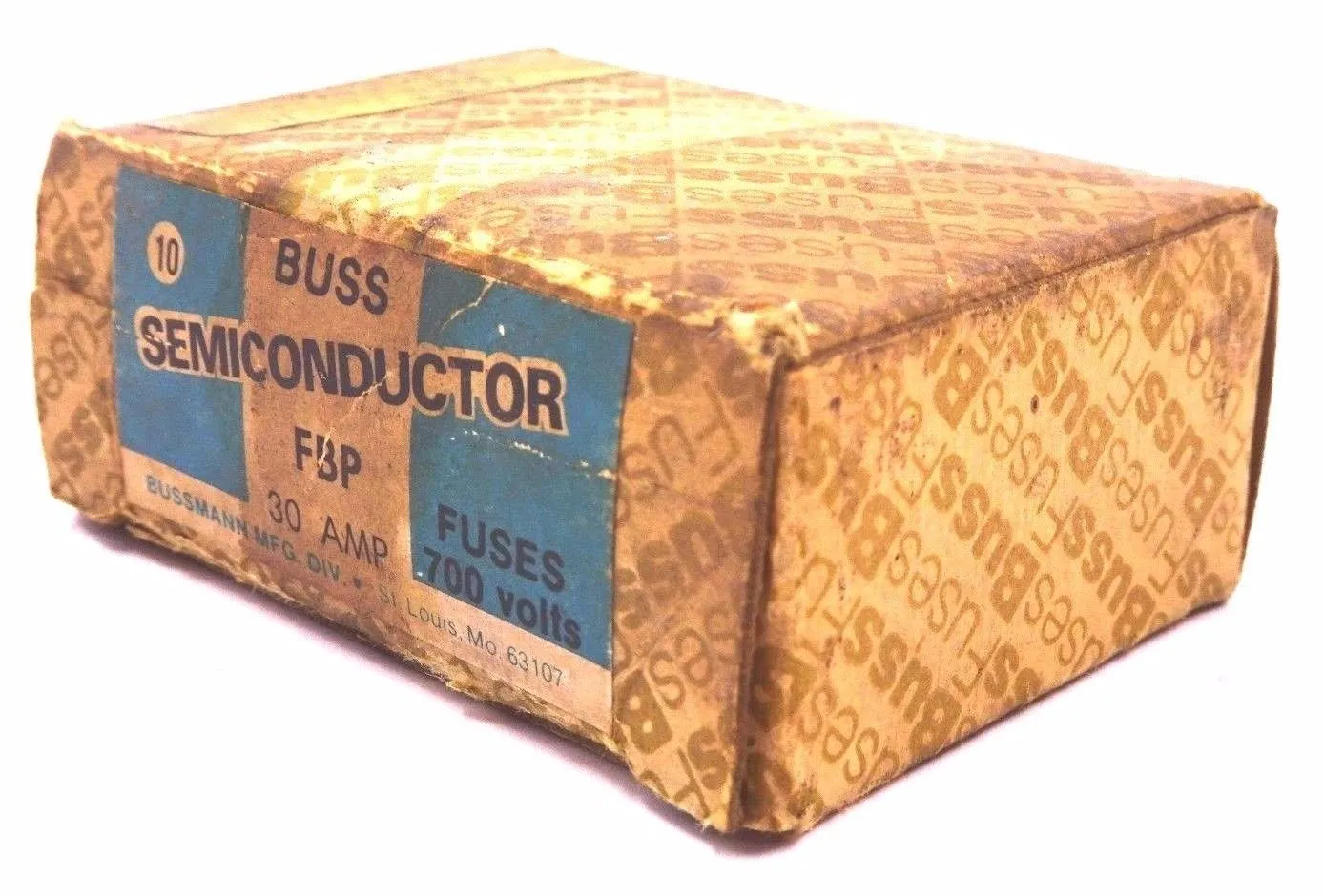 NEW BOX OF 10 BUSSMANN FBP FUSES