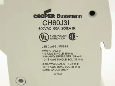 Used COOPER BUSSMAN _UNKNOWN_ Circuit Breakers Indiana US | Arrow Industrial #1408314